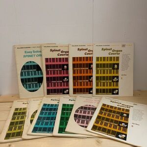 Vintage Spinet Organ Course Book Set-Made in USA 🇺🇸